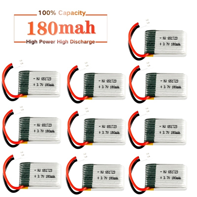 Rc Helicopter Coaxial - For JJRC H8 Mini 3.7v 180mah