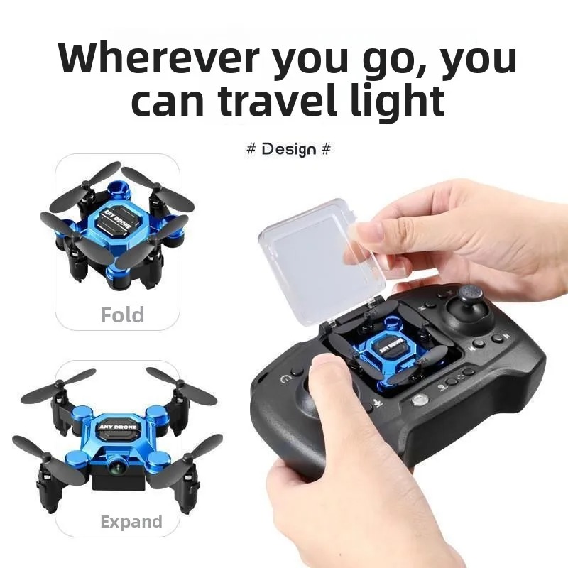 Mini Folding Mosquito Drone wi - Rc Helicopter Case recension och pris