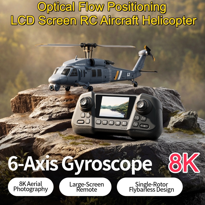 8K Flybarless Optical Flow Hov - Rc Helicopter Large recension och pris