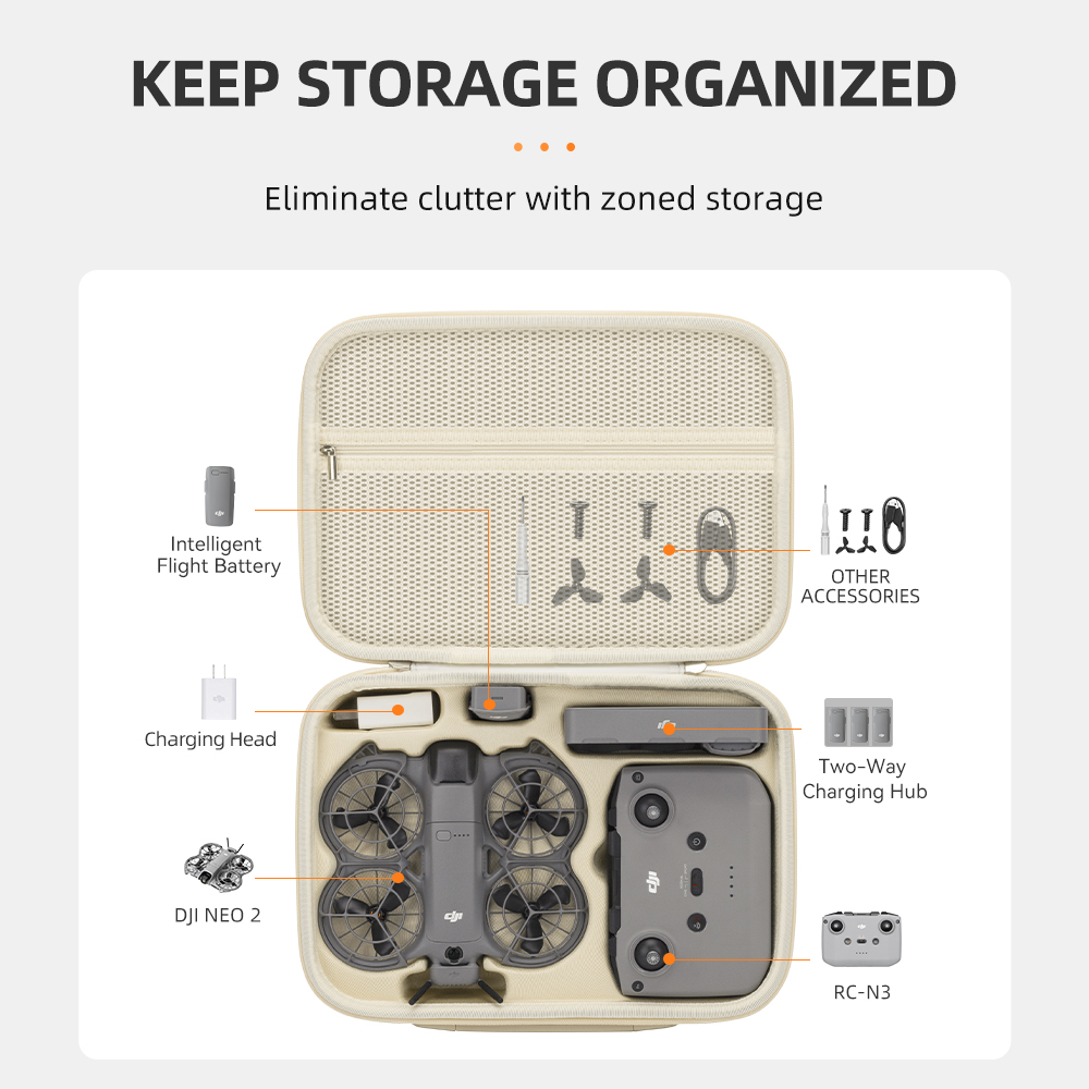 Storage Bag for DJI Neo 2 Fly  - Rc Helicopter Bag recension och pris