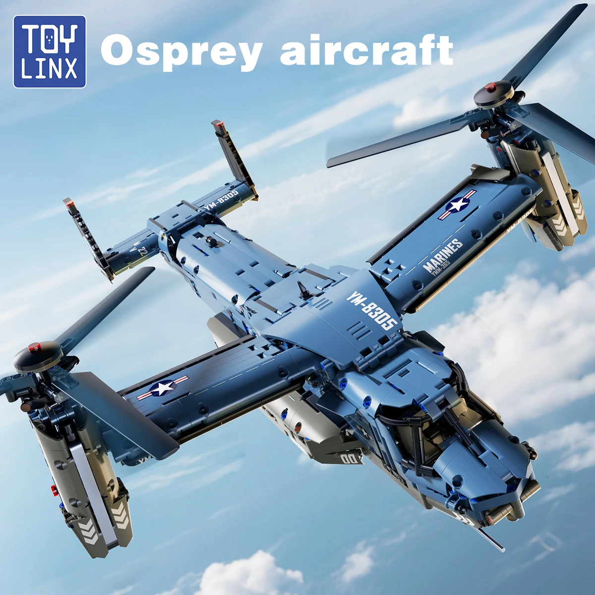 Military V-22 Osprey Tiltrotor - Jjrc Drone X12 recension och pris