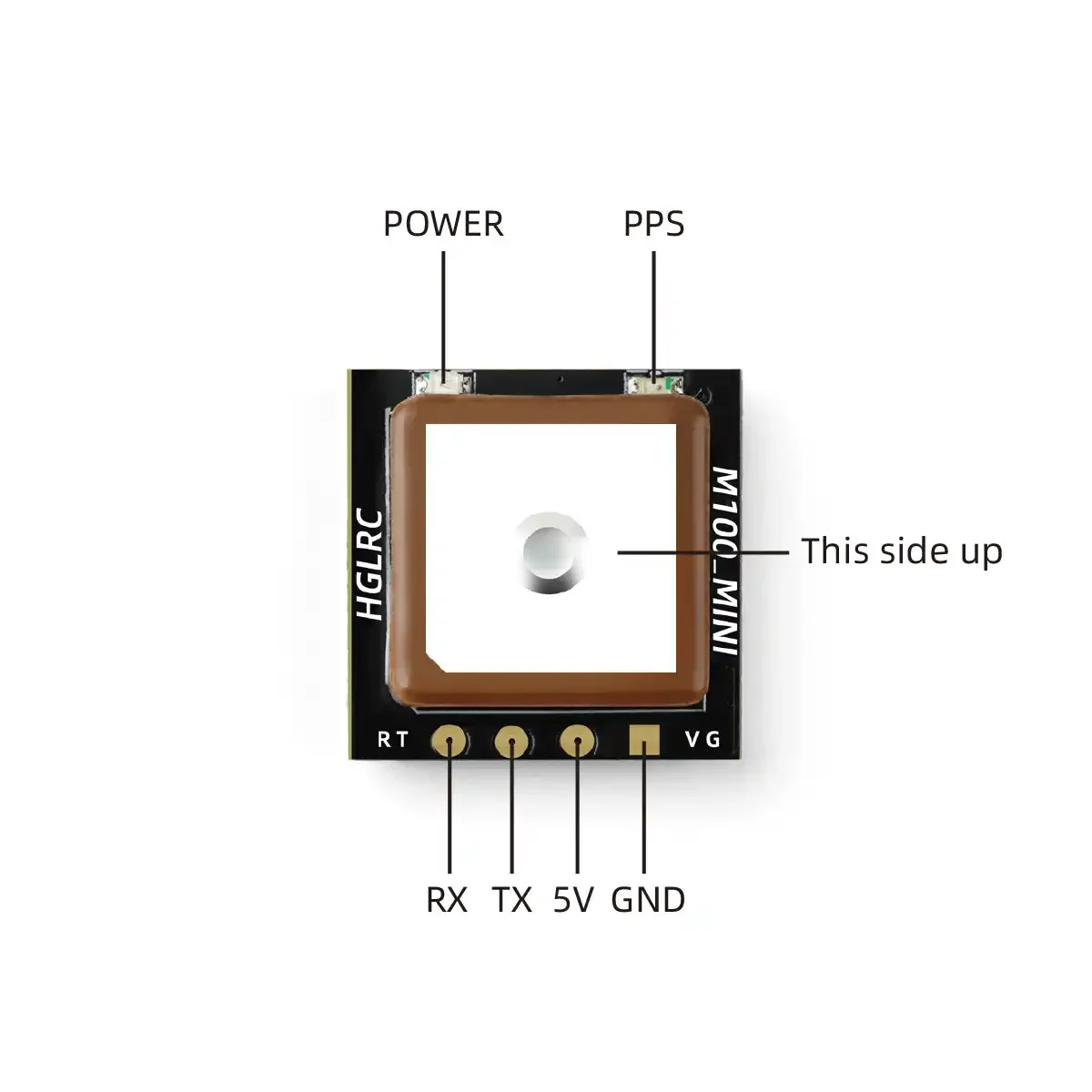 HGLRC M100 MINI GPS Module M10 - Rc Helicopter Mini recension och pris